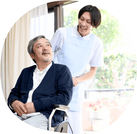 訪問介護の様子